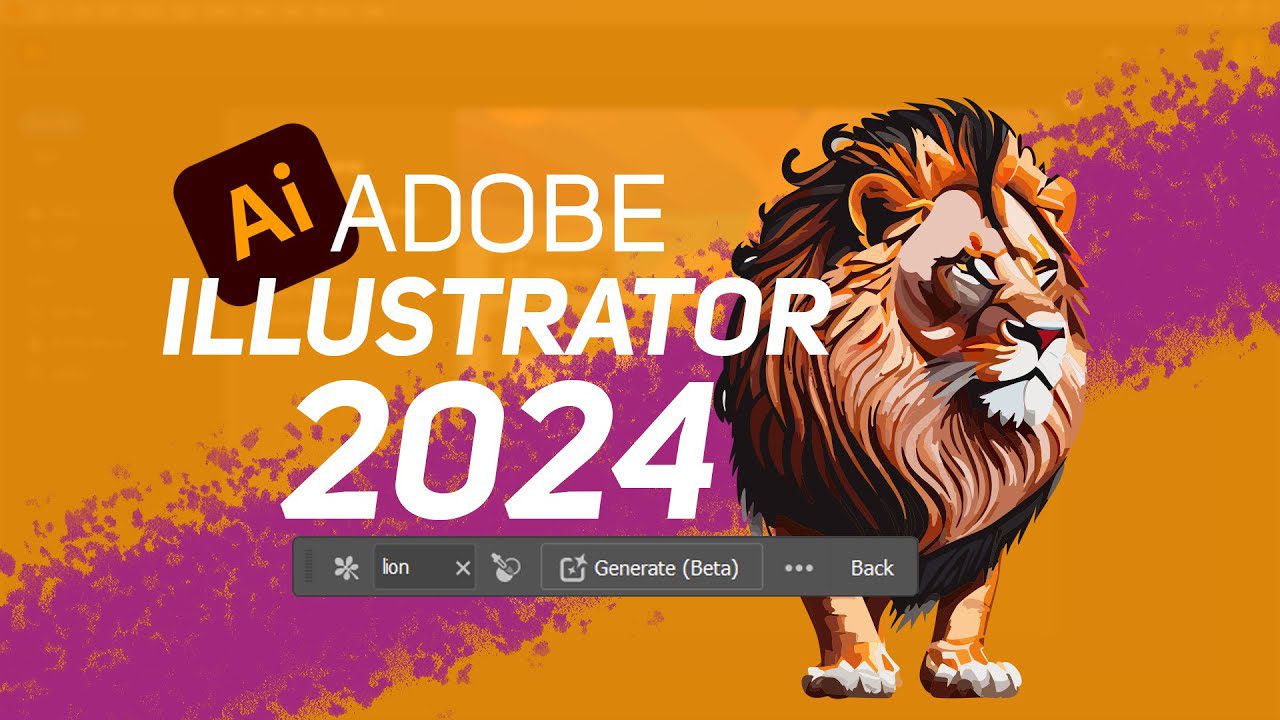 Adobe Illustrator 2024: A professional graphic design software with advanced features for creating stunning illustrations and vector graphics.