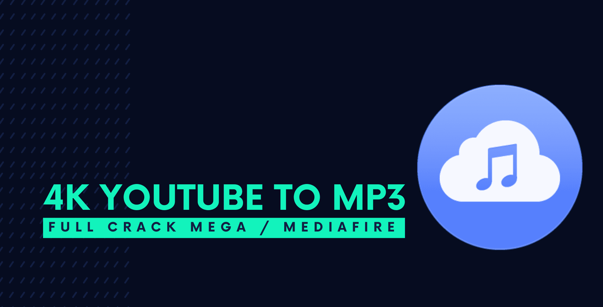 "4K YouTube to MP3 Crack" - A software for converting YouTube videos to MP3 format, offering high-quality audio extraction.