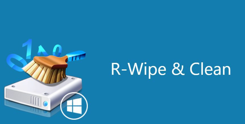 R-Wipe & Clean logo: A sleek and modern logo for the software, featuring the brand name in bold, clean typography.
