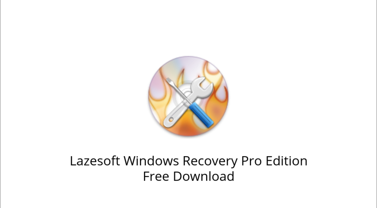 "Image: Lasersoft Windows Recovery Pro Edition logo. Download for free. Additional info: Lazesoft Windows Recovery crack."