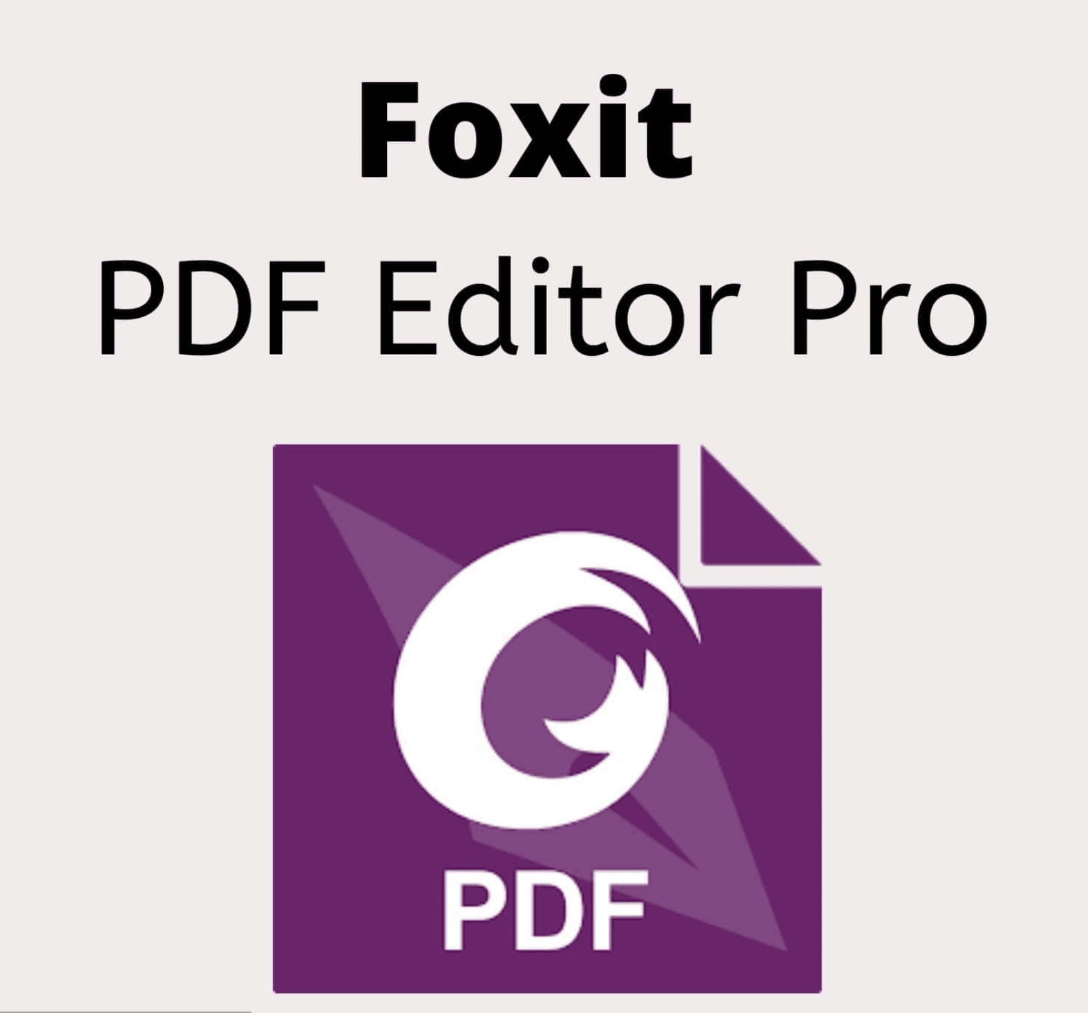 Version 1: Foxit PDF Editor Pro v1.0.0.0 - cracked version for editing PDF files efficiently.