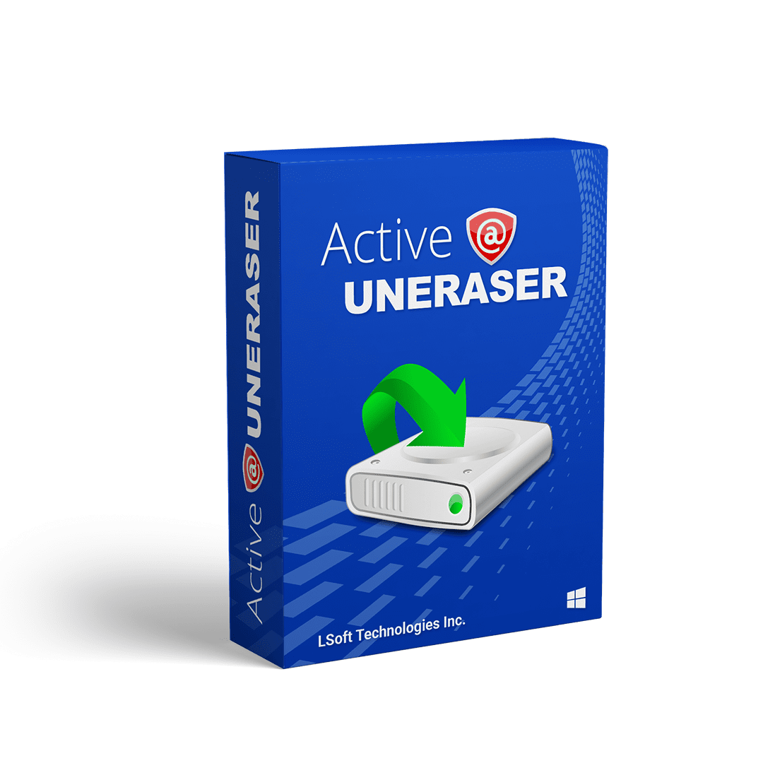 Version 1: Data recovery software Active UNERASER Ultimate in action, restoring lost files efficiently.