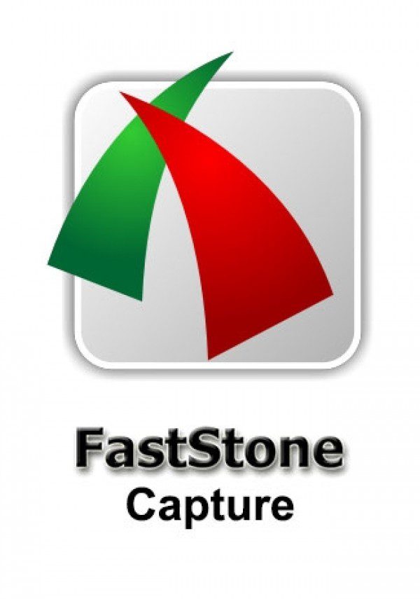 1. Screenshot software interface showing editing tools and capture options in FastStone Capture.