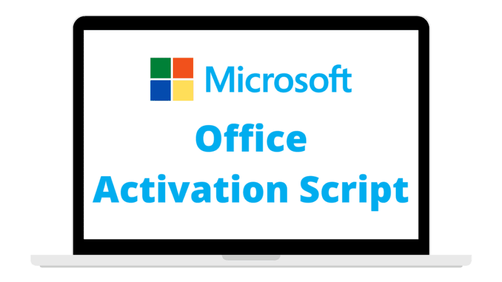 Image: Microsoft Activation Scripts - A script running to activate Microsoft Office software.
