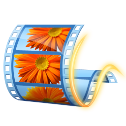 A movie roll with flowers and a sunflower, representing Windows Movie Maker 2024.
