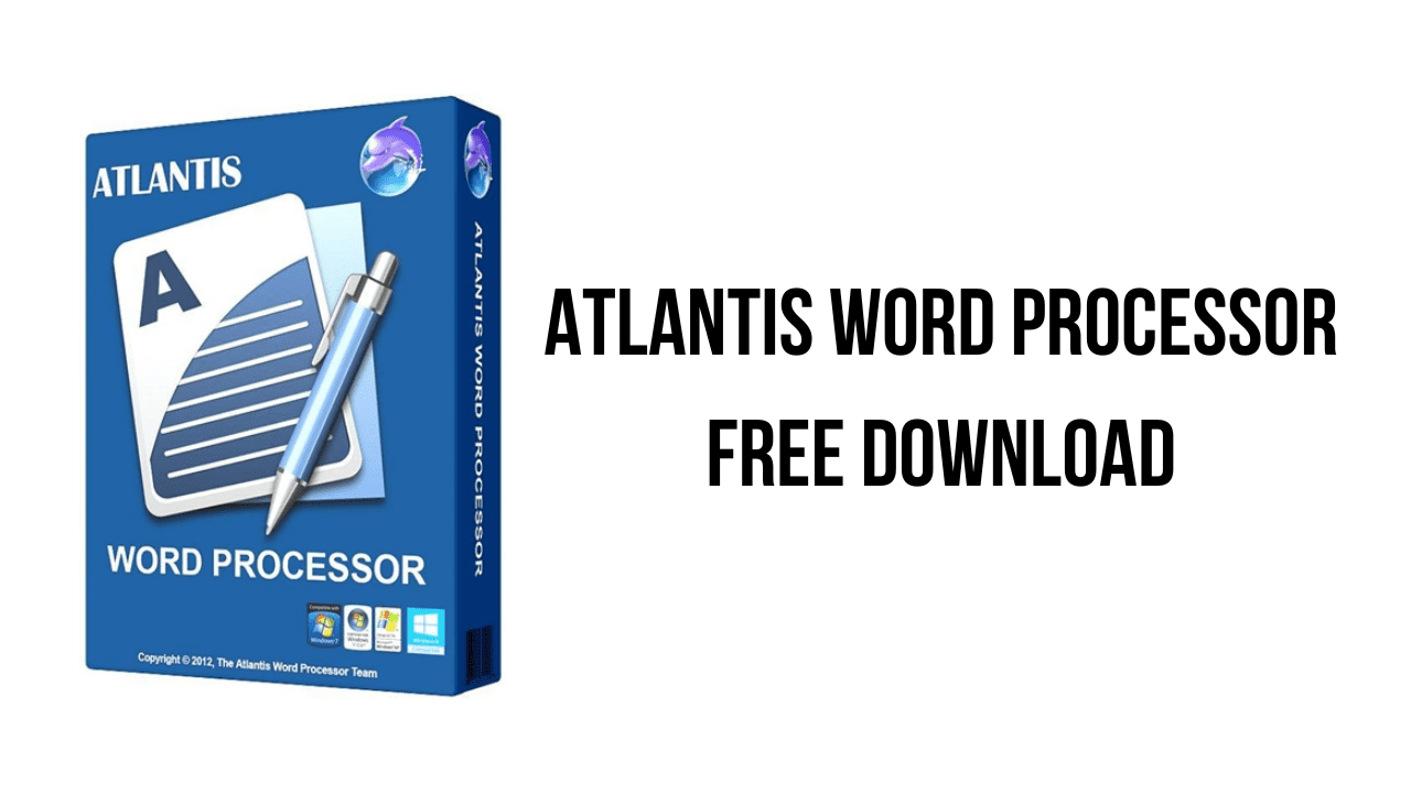 1. Download Atlantis Word Processor for free - a powerful word processing software for all your writing needs.