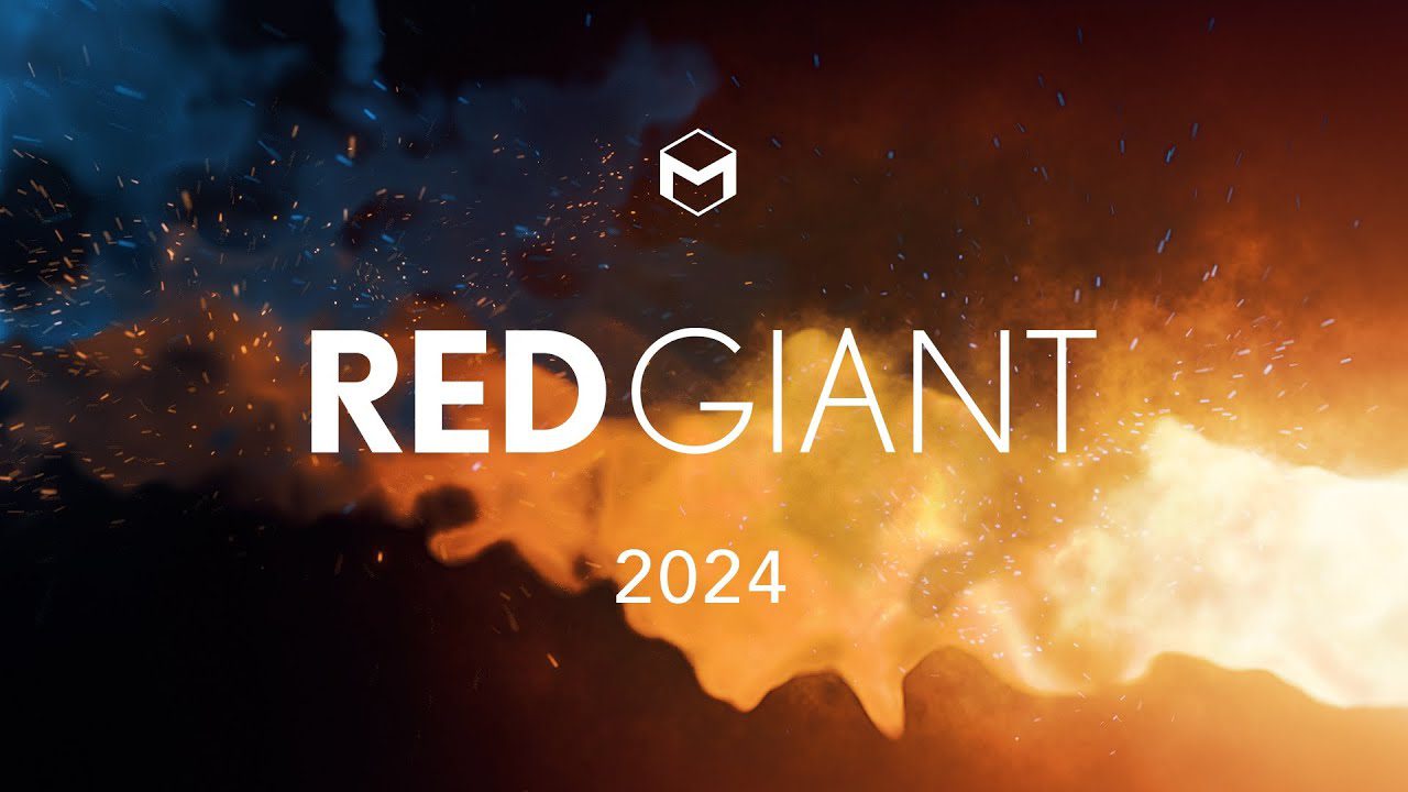Red Giant's new logo for the year of the dragon, featuring the iconic dragon symbol and the text "Red Giant Universe".