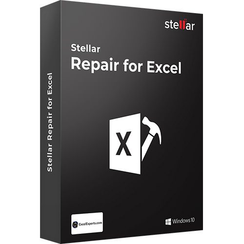 Image: A computer screen displaying the interface of 'Stellar Repair for Excel', a software program designed to fix Excel files.